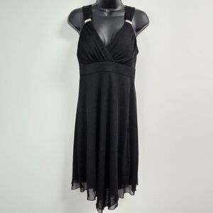 EnFocus Studio Dress Women size 12 Black Evening Wear